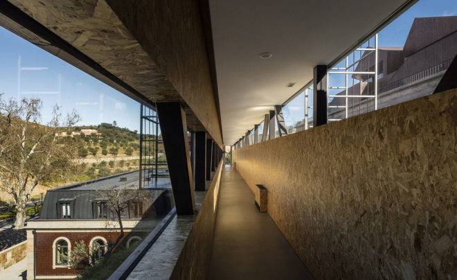 Rebelo de Andrade, Longroiva's Hotel & Thermal Spa, thermal baths, Portugal, green hotel, green architecture, modules, walkway, bungalows