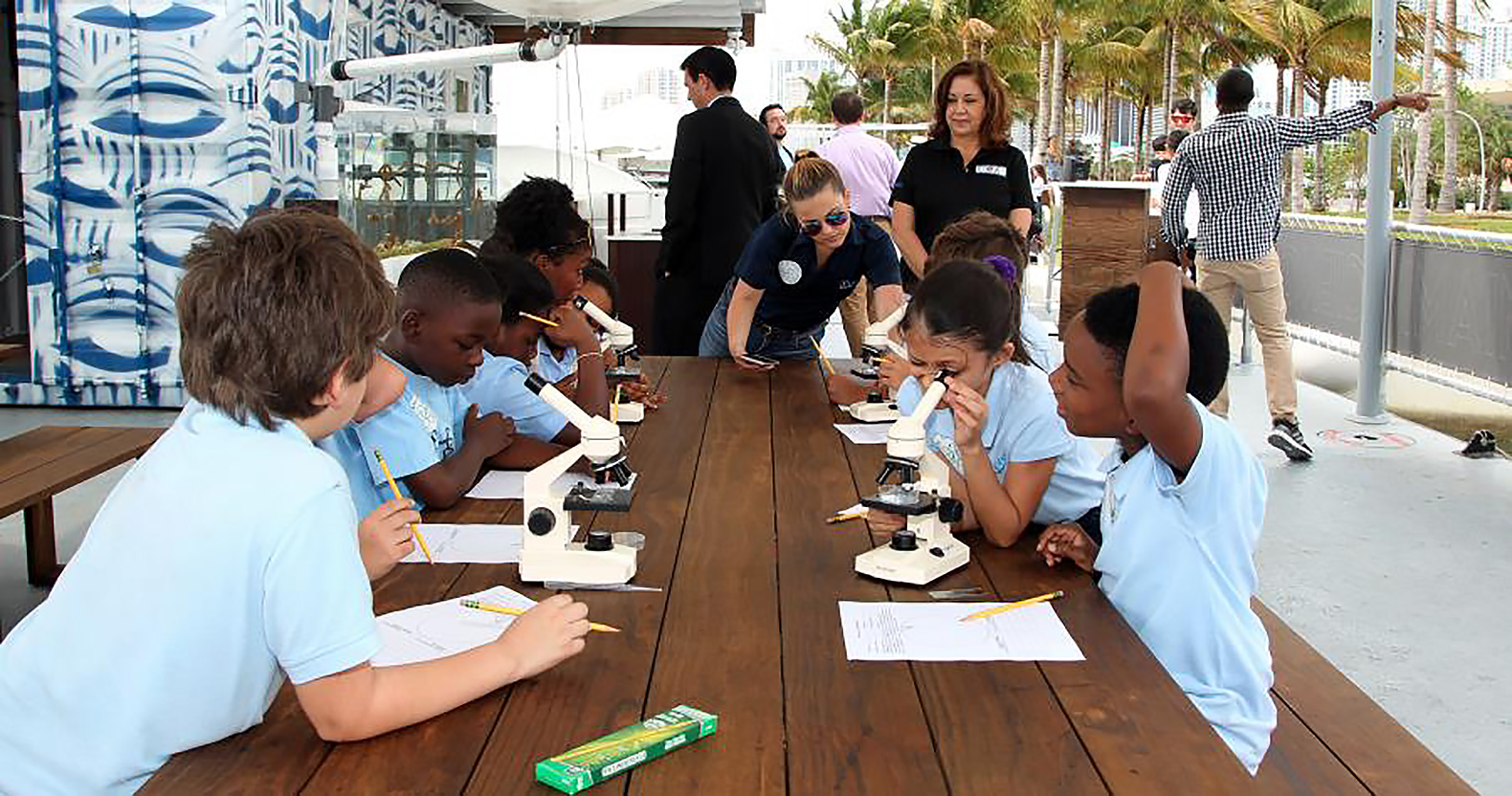 Miami Science Barge, Miami, Florida, science, science barge, barge, sustainability, kids, children, field trips, Knight Cities Challenge, CappSci, science education, education, education center