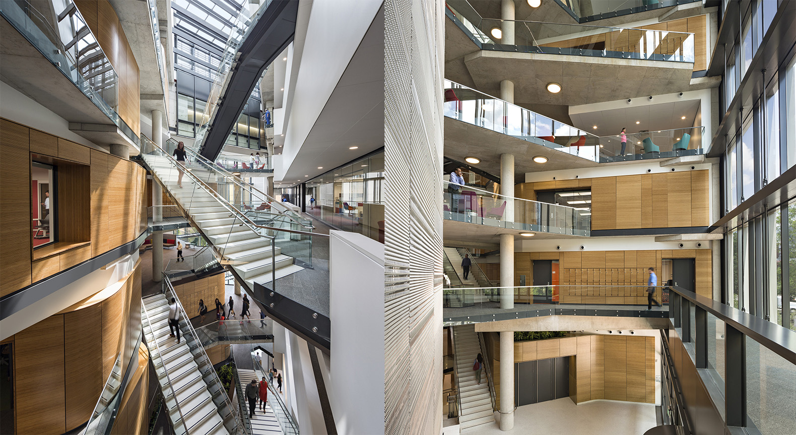 engineering health into architecture, Milken Institute School of Public Health by Payette, GWU School of Public Health, LEED Platinum DC building, LEED Platinum GWU building, 2016 AIANY COTE Honor Award