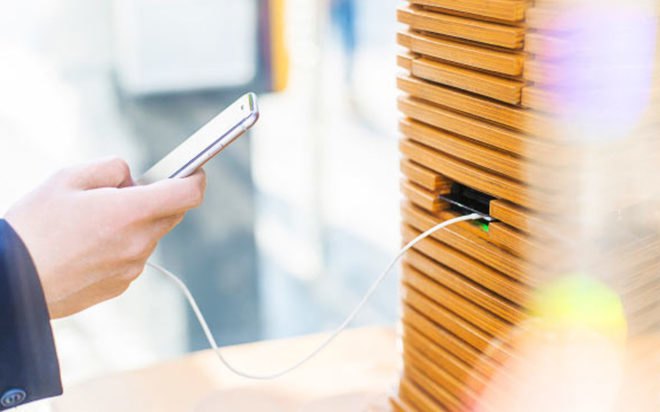 Mito charging station, smarthphone, Istanbul, Art Lebedev, solar power, solar panel, green technology, urban design, green design
