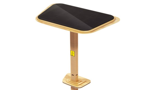 Mito charging station, smarthphone, Istanbul, Art Lebedev, solar power, solar panel, green technology, urban design, green design