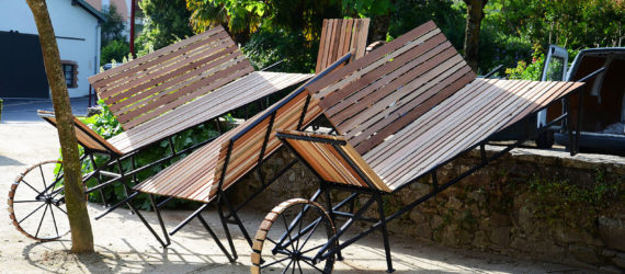 Le Voyage à Nantes, Ferpect, JKA - Jérémie Koempgen Architecture, sustainable furniture, outdoor furniture, rehabilitation, green design, wooden furniture