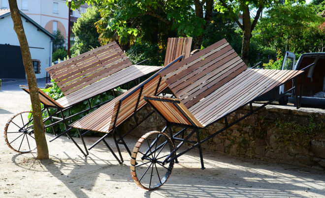 Le Voyage à Nantes, Ferpect, JKA - Jérémie Koempgen Architecture, sustainable furniture, outdoor furniture, rehabilitation, green design, wooden furniture