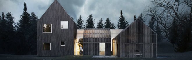 KAVA Architects, Scandinavian architecture, minimalist house, winter garden, pitched roof, Copenhagen, swimming pool, green architecture, gallery