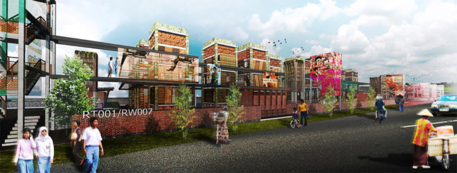 self-healing house, Edwin Indera Waskita, Edwin Indera Waskita, Raynaldo Theodore, Maria Vanessa, and Rama Dwi Wahyu, biodesign competition, biodesign, ecology, sustainable housing, living house, living walls, ecological skin