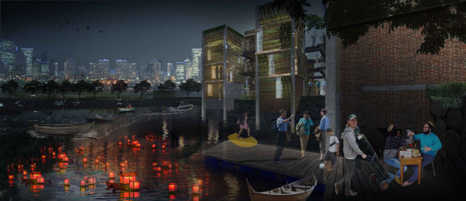 self-healing house, Edwin Indera Waskita, Edwin Indera Waskita, Raynaldo Theodore, Maria Vanessa, and Rama Dwi Wahyu, biodesign competition, biodesign, ecology, sustainable housing, living house, living walls, ecological skin