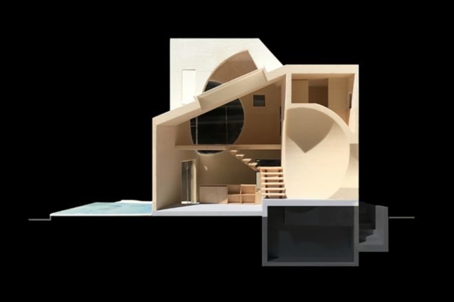 Steven Holl Architects, Ex of In House, Rhinebeck houses, Holl house in Rhinebeck, Rhinebeck architecture, ny architecture, cabin architecture, geothermal systems, solar energy, sustainable design, green design, sustainable home design, boolean voids,