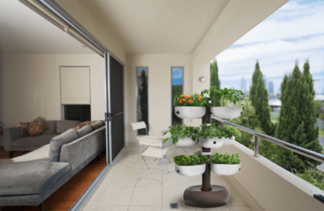 indoor garden, indoor growing, indoor gardening, kitchen garden, Taiga Tower, smart indoor garden, LED indoor garden, self watering garden, indiegogo garden, Taiga garden, tower garden, indoor tower garden