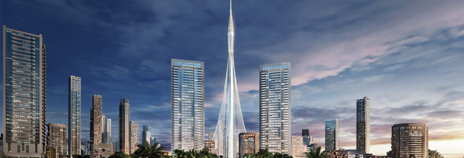 The Tower at Dubai Creek Harbor, The Tower, Dubai Creek Harbor, Emaar Properties, The Tower at Dubai Creek Harbor by Santiago Calatrava, Santiago Calatrava, tallest tower in the world, world's tallest tower, tower, Dubai, Dubai tower, Sheikh Mohammed bin Rashid