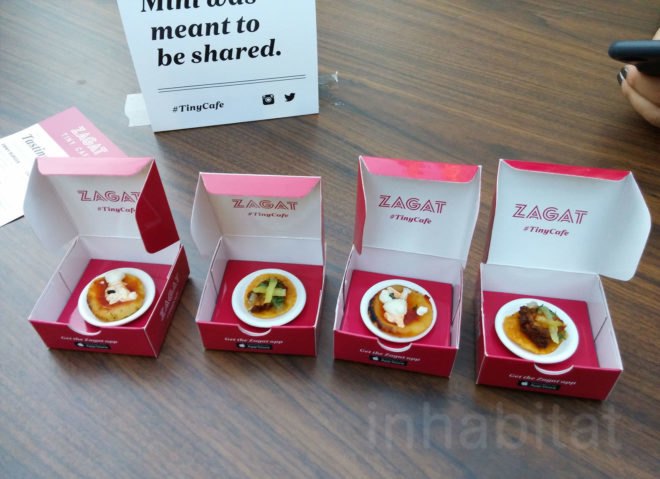 zagat, tiny cafe, zagat tiny cafe, zagat tiny food, tiny food, tiny stove, popin cooking, Los Tacos No. 1, Pizza Loves Emily, Jacques Torres, Emmy Burger, astor place, tiny food pop up, tiny cooking
