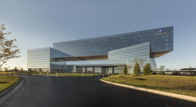 Zurich Insurance Group Headquarters, Goettsch Partners, Thornton Tomasetti, LEED Platinum certification, green office building, Chicago, green roof, Chicago, green architecture, rainwater harvesting, greywater reuse, daylighting