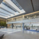Zurich Insurance Group Headquarters, Goettsch Partners, Thornton Tomasetti, LEED Platinum certification, green office building, Chicago, green roof, Chicago, green architecture, rainwater harvesting, greywater reuse, daylighting