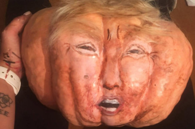 Trumpkins, pumpkin, pumpkin carving, politics, us election, halloween, arts and crafts, Donald Trump