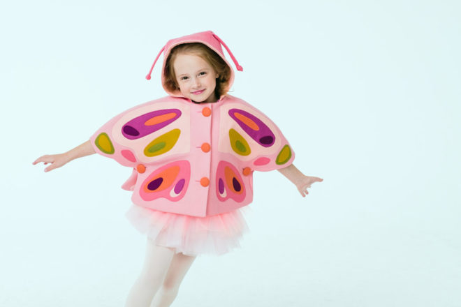 little goodall butterfly jacket, felt butterfly jacket, Kids clothing, Childrens clothing, winter jackets, little goodall jackets, little goodall winter jackets, little goodall animal jackets, molly goodall, felt jackets, little goodall felt jackets, handmade jackets, little goodall handmade jackets,