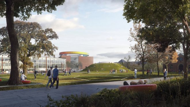 ARoS Aarhus Art Museum expansion, ARoS Aarhus Art Museum extension by Schmidt Hammer Lassen Architects and James Turrell, Schmidt Hammer Lassen Architects and James Turrell collaboration, ARoS Aarhus Art Museum and James Turrell, ARoS Aarhus Art Museum Dome,