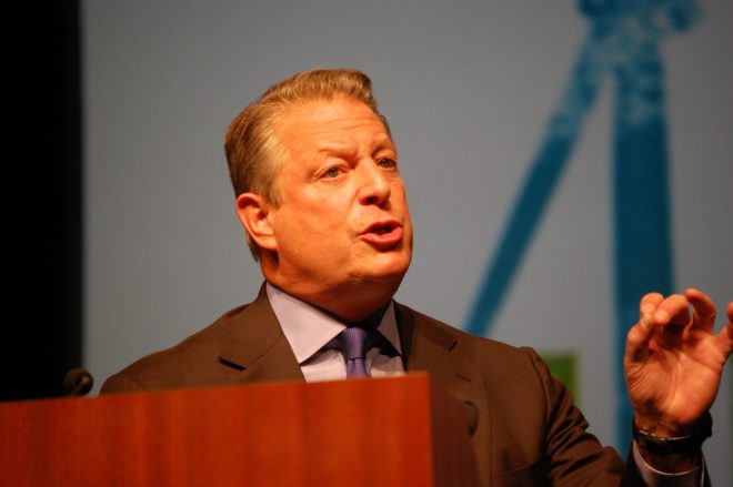 Al Gore, Donald Trump, climate change