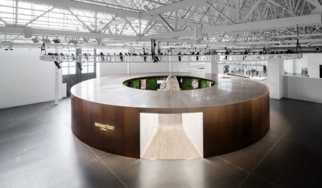 Audemars Piguet museum, temporary museum, Mathieu Lehanneur, Yuz Museum of Contemporary Art, Shanghai, temporary structure, temporary exhibition, green architecture, luxury watches, temporary installation