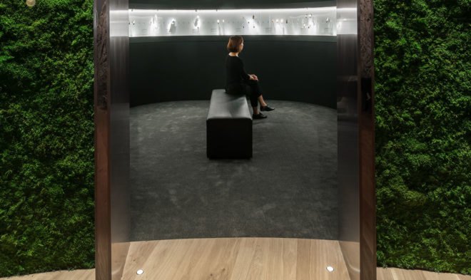 Audemars Piguet museum, temporary museum, Mathieu Lehanneur, Yuz Museum of Contemporary Art, Shanghai, temporary structure, temporary exhibition, green architecture, luxury watches, temporary installation