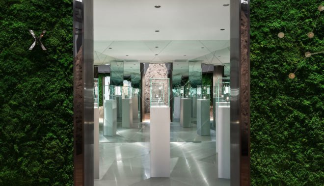 Audemars Piguet museum, temporary museum, Mathieu Lehanneur, Yuz Museum of Contemporary Art, Shanghai, temporary structure, temporary exhibition, green architecture, luxury watches, temporary installation