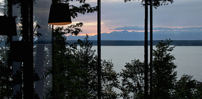 Case Inlet Retreat by MW works, low maintenance cabin, Case Inlet cabin, AIA Honor Award 2016, Ipe wood cabin, Olympic Windows cabin, Puget Sound cabin, environmentally sensitive cabin architecture,