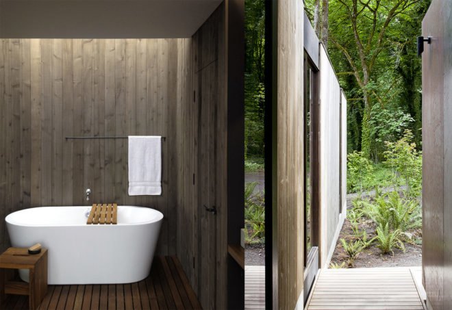 Case Inlet Retreat by MW works, low maintenance cabin, Case Inlet cabin, AIA Honor Award 2016, Ipe wood cabin, Olympic Windows cabin, Puget Sound cabin, environmentally sensitive cabin architecture,