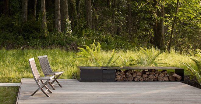Case Inlet Retreat by MW works, low maintenance cabin, Case Inlet cabin, AIA Honor Award 2016, Ipe wood cabin, Olympic Windows cabin, Puget Sound cabin, environmentally sensitive cabin architecture,