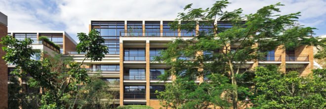 China Resources University by Foster + Partners, China Resources University, China Resources University in Shenzhen, Shenzhen brick architecture, Xiao Jing Wan brick architecture, coarse stone brick
