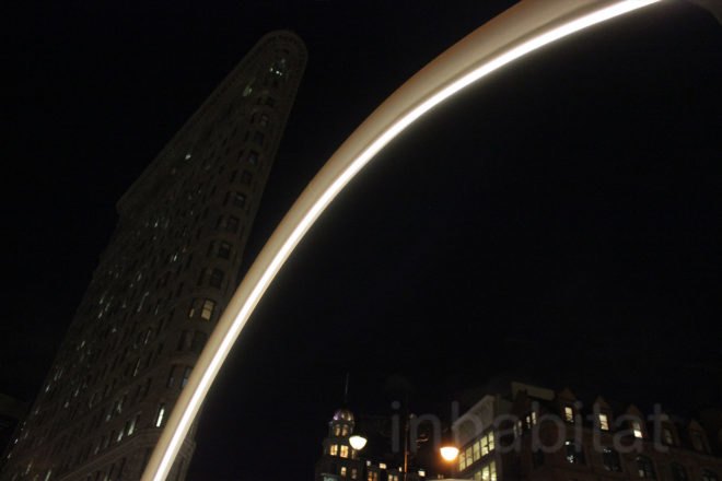 Flatiron Sky-Line, flatiron partnership, van alen institute, lot architects, van alen, flatiron skyline, flatiron holiday, led lighting, led art, light art, nyc art