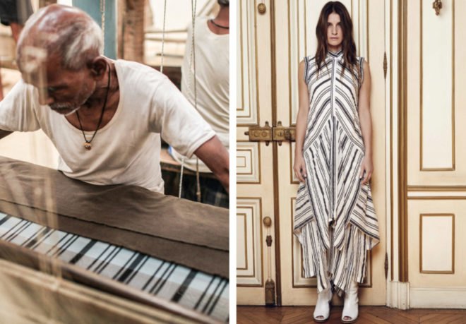 Varanasi Handloom, Silks on RunwaMaiyet, Kenyan jewelry, fair trade Design, nest nonprofit, eco clothing, Nest and KITX