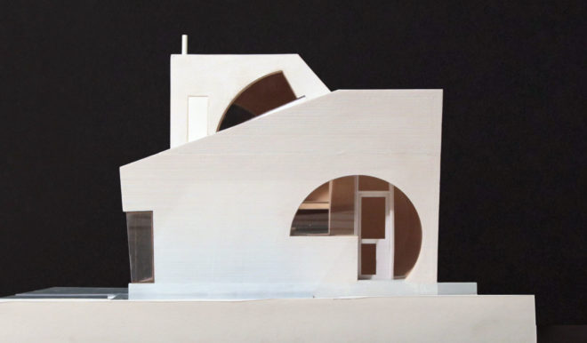 Ex of In House, 3D printing, locally sourced materials, Steven Holl Architects, wooden house, green architecture, geothermal energy, solar energy, thin film solar