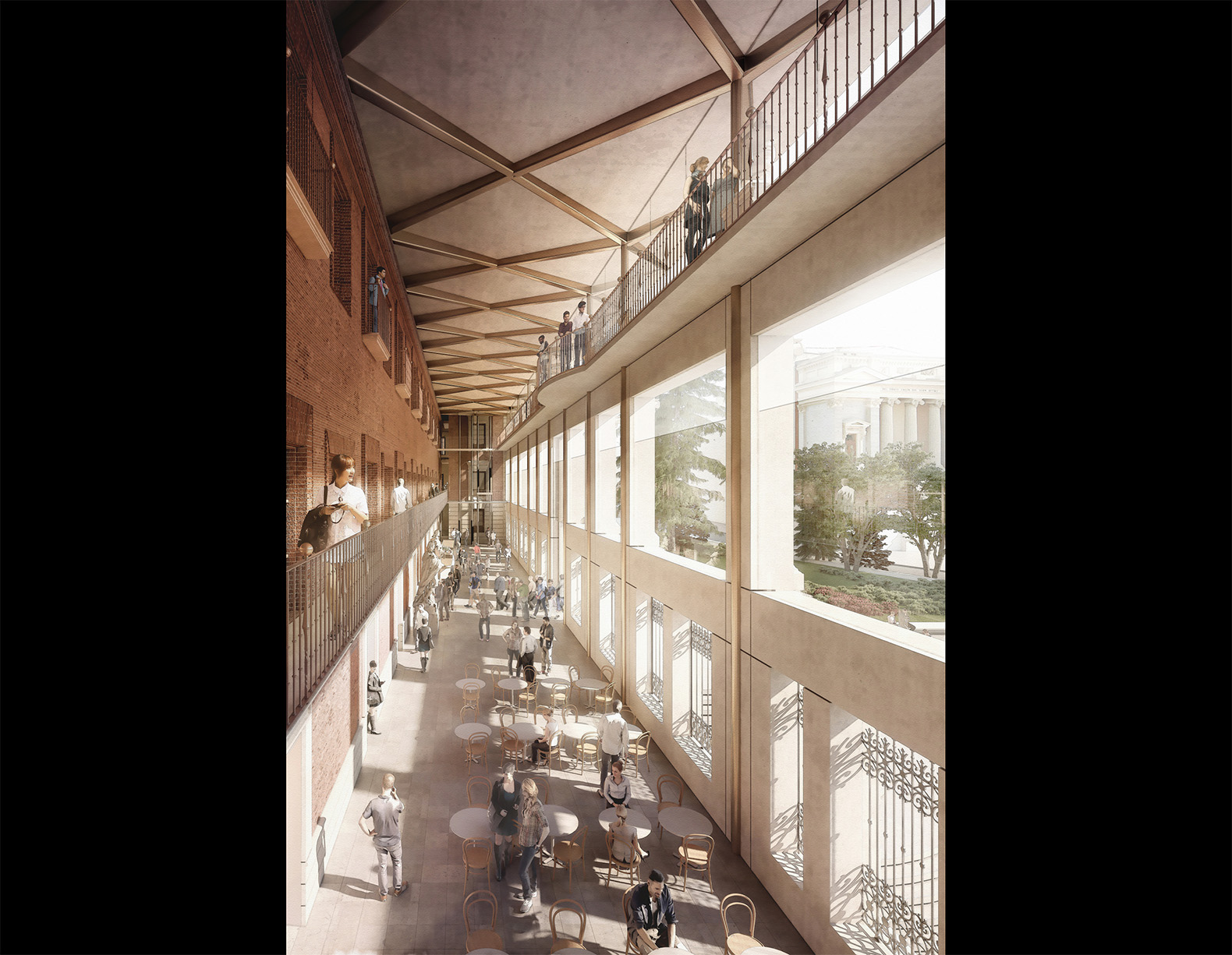 Prado Museum extension, Hall of Realms renovation by Foster + Partners and Rubio Arquitectura, solar-powered museum, Museo del Prado anniversary, Museo del Prado expansion, Hall of Realms museum in Madrid, Madrid public space, Madrid museum architecture