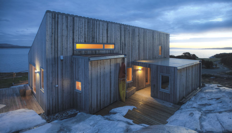 K21 Cottage, spruce, cottage, Norway, TYIN Tegnestue Architects, marshland, green architecture, green cottage, patina, green retreat