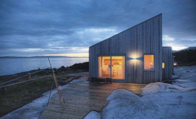 K21 Cottage, spruce, cottage, Norway, TYIN Tegnestue Architects, marshland, green architecture, green cottage, patina, green retreat