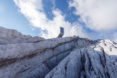Kanin Winter Cabin by OFIS Arhitekti, prefab alpine cabin, Mount Kanin cabin, compact mountaineering cabin, cantilevered alpine cabin, alpine cabin in Slovenia,