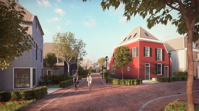 Klein Kadoelen by DELVA Landscape Architects, Klein Kadoelen by Houben/Van Mierlo, Amsterdam housing development, Amsterdam residential neighborhood, Amsterdam residences in the countryside, Wilmkebreekpolder, Klein Kadoelen by DELVA Landscape Architects and Houben/Van Mierlo