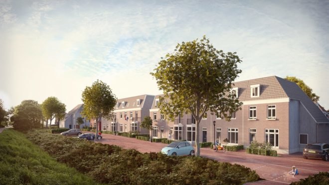 Klein Kadoelen by DELVA Landscape Architects, Klein Kadoelen by Houben/Van Mierlo, Amsterdam housing development, Amsterdam residential neighborhood, Amsterdam residences in the countryside, Wilmkebreekpolder, Klein Kadoelen by DELVA Landscape Architects and Houben/Van Mierlo