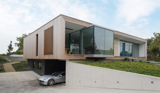 M House by LIAG, canalside architecture, sustainable Dutch villa, solar-powered Dutch architecture, South Willem’s canal architecture, solar-powered home in the Netherlands