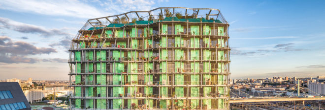 M6B2 Tower of Biodiversity, M6B2 Tower Of Biodiversity By Edouard François, Maison Edouard François, Tower of Biodiversity, Paris, France, biodiversity, plants, plant, garden, vertical garden, sustainable tower, green tower