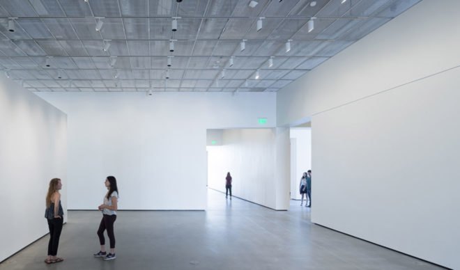 Manetti Shrem Museum, museum, Bohlin Cywinski Jackson, SO-IL, canopy, California, human scale, aluminium canopy, green architecture, multi-use spaces, communal spaces, natural light