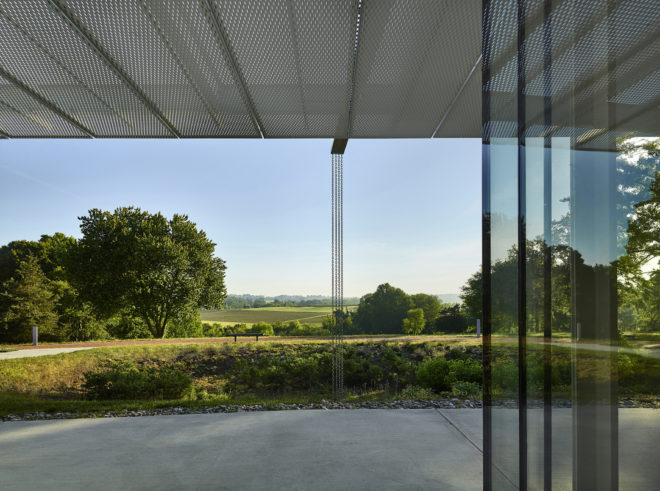 Monmouth Battlefield State Park Visitor Center by ikon.5 architects, Monmouth Battlefield State Park Visitor Center architecture, Monmouth Battlefield State Park Visitor Center in New Jersey, Monmouth Battlefield pavilion, LEED Silver visitor center, LEED Silver pavilion, LEED Silver architecture in New Jersey