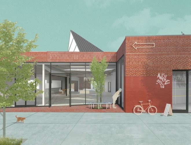 A/D/O, creative hub A/D/O, Narchitects ADO Creative Hub, Greenpoint, Brooklyn, warehouse design, warehouse construction, warehouse businesses, nyc warehouse, greenpoint creative hub, urban life, urban design, free work space nyc, nyc work hubs, nyc creative org
