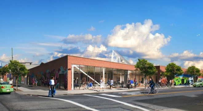 A/D/O, creative hub A/D/O, Narchitects ADO Creative Hub, Greenpoint, Brooklyn, warehouse design, warehouse construction, warehouse businesses, nyc warehouse, greenpoint creative hub, urban life, urban design, free work space nyc, nyc work hubs, nyc creative org