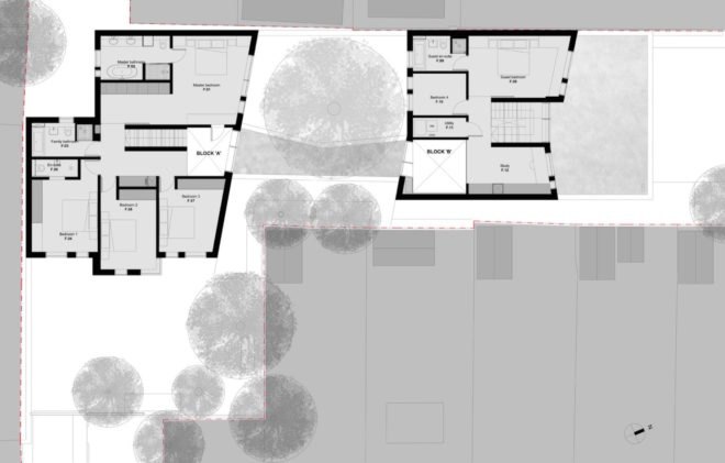 Pear Tree House by Edgley Design, Pear Tree House in London, house built around a tree, architecture built around a tree, Victorian fruit orchard house, Jake Edgley house design