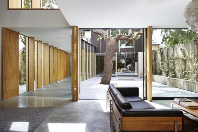 Pear Tree House by Edgley Design, Pear Tree House in London, house built around a tree, architecture built around a tree, Victorian fruit orchard house, Jake Edgley house design