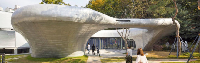 Pino Familia, Pinocchio, museum, Seoul, Moon Hoon, fairytale museum, green architecture, exhibition spaces, auditorium, inner courtyard
