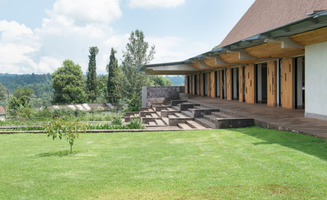 Kericho Cathedral, Kenya, John McAslan + Partners, timber, undulating roof, green architecture, natural ventilation, natural light, religious architecture, Cypress, timber