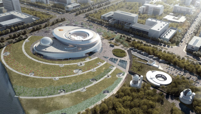 Shanghai Planetarium by Ennead Architects, planetarium architecture, Shanghai Planetarium, Shanghai Science and Technology Museum planetarium, Shanghai museum architecture