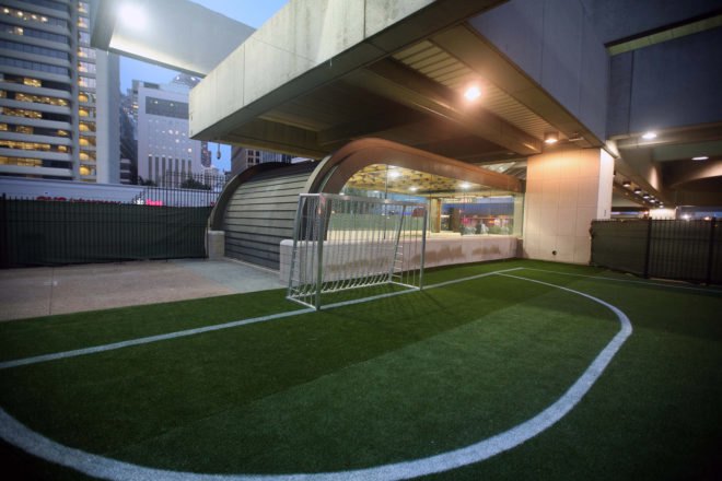 Station Soccer, Soccer in the Streets, MARTA, Atlanta MARTA, Five Points, MARTA Five Points, Atlanta United Football Club, Atlanta United Foundation, soccer, soccer field, soccer stadium, metro station, metro hub, transit station, transit hub, kids, children