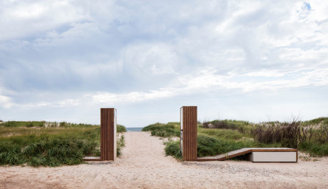 Place des Gens de Mer, Bourgeois / Lechasseur architectes, public space, gathering spaces, Canada, cedar, plywood building in Canada, revitalization, green architecture