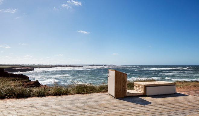 Place des Gens de Mer, Bourgeois / Lechasseur architectes, public space, gathering spaces, Canada, cedar, plywood building in Canada, revitalization, green architecture